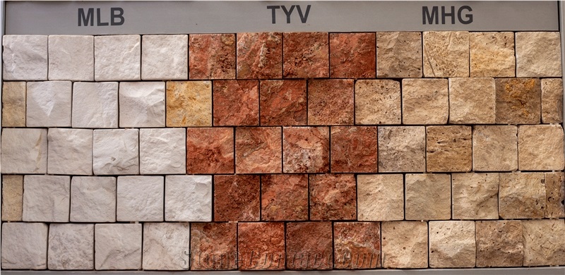 Natural Stone Split Stone Veneer (Various Colors)