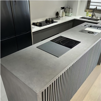 Pure Grey Quartz Slabs