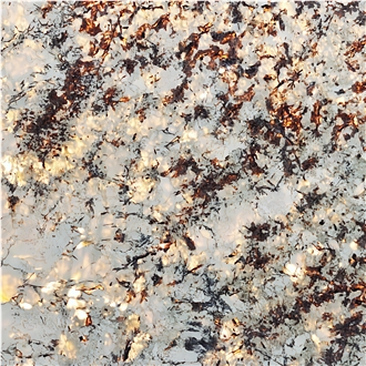Snow Mountain Silver Fox Granite Slabs