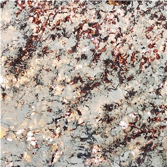 Snow Mountain Silver Fox Granite Slabs