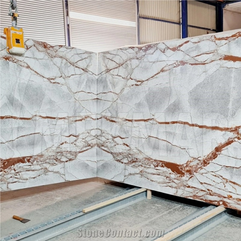 Astan Grey Marble Slabs