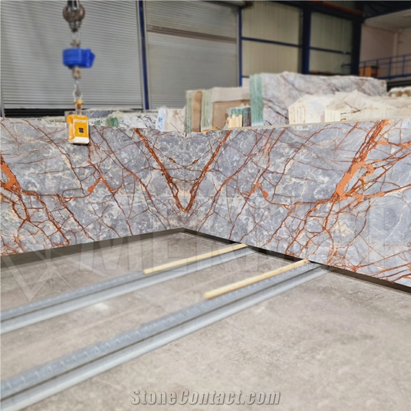Blue River Marble Slab