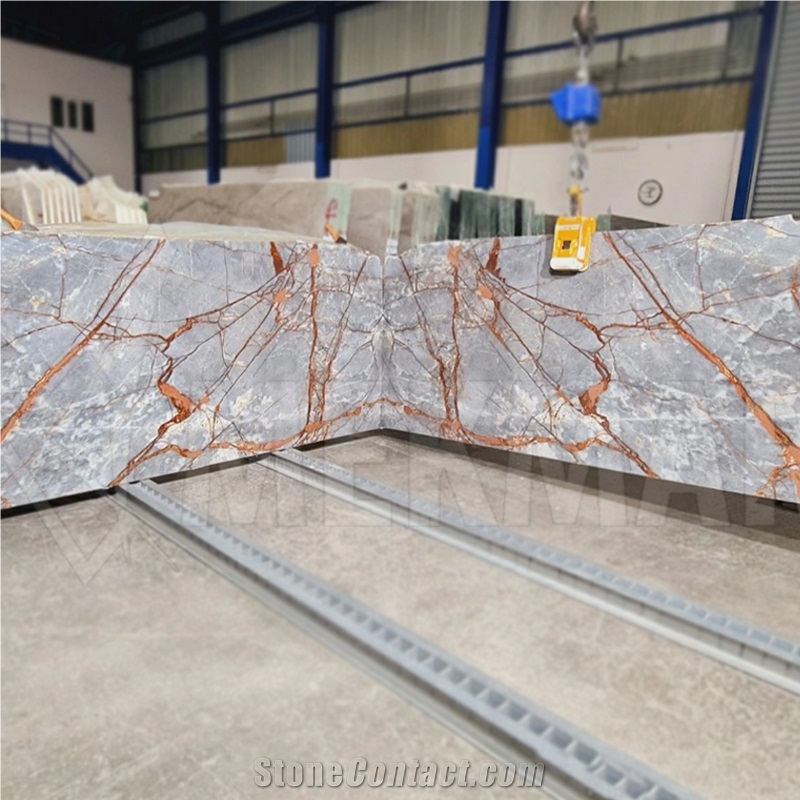 Blue River Marble Slab
