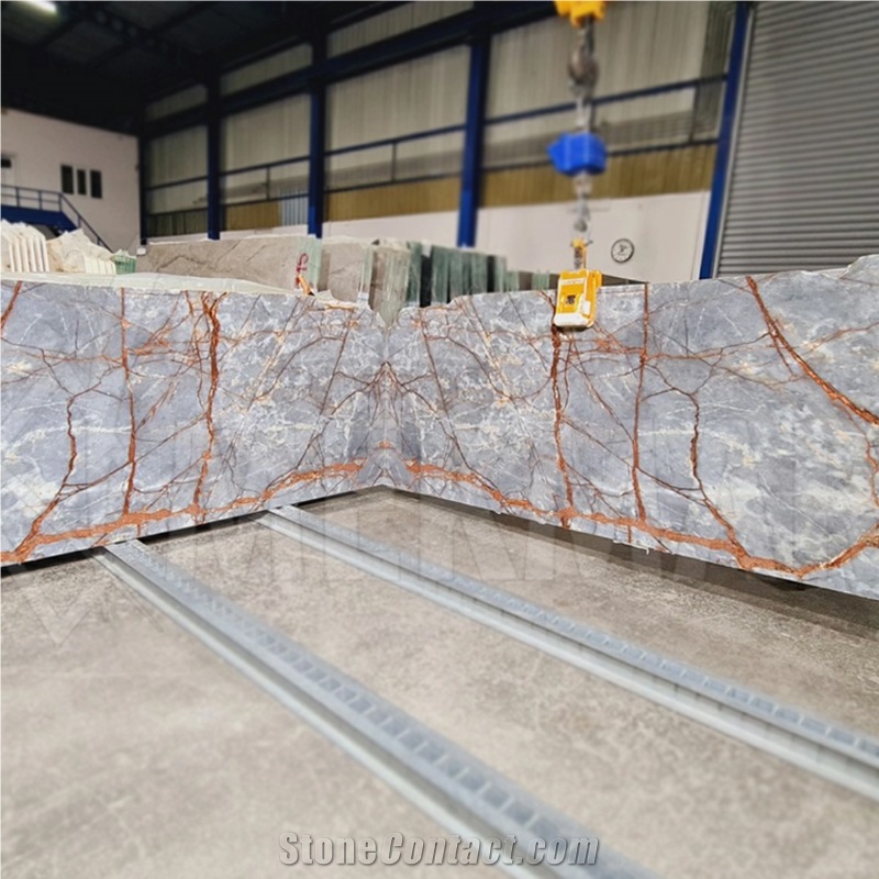 Blue River Marble Slab