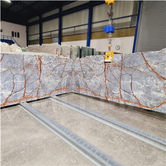 Blue River Marble Slab