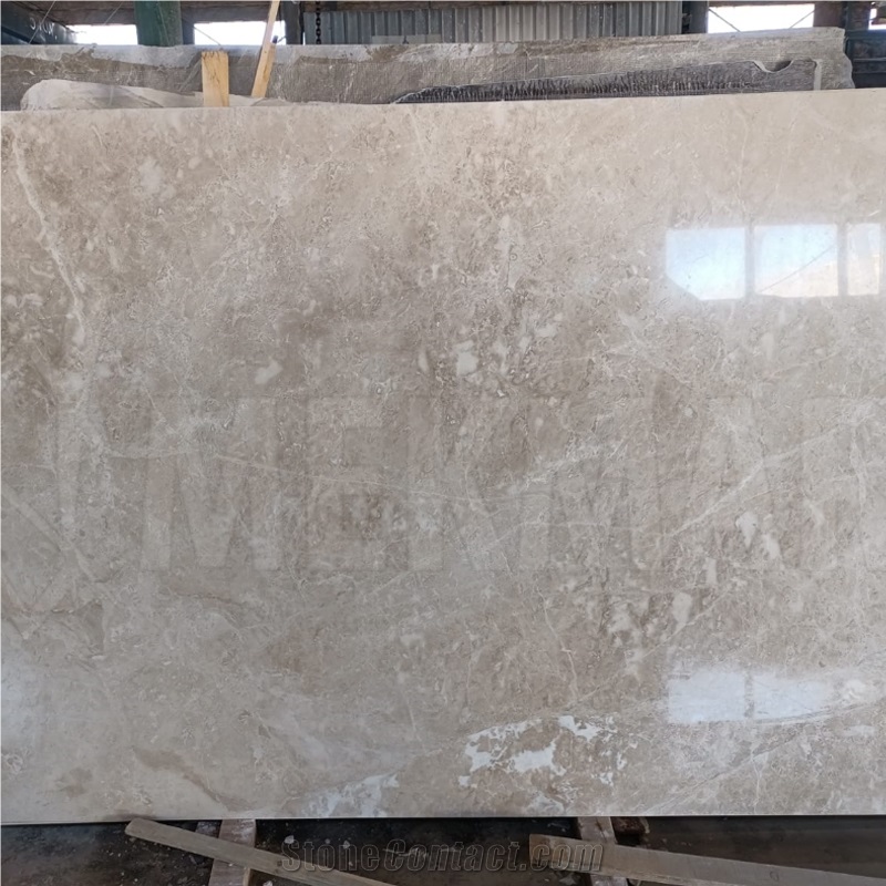 Cappuccino Light Marble Slab