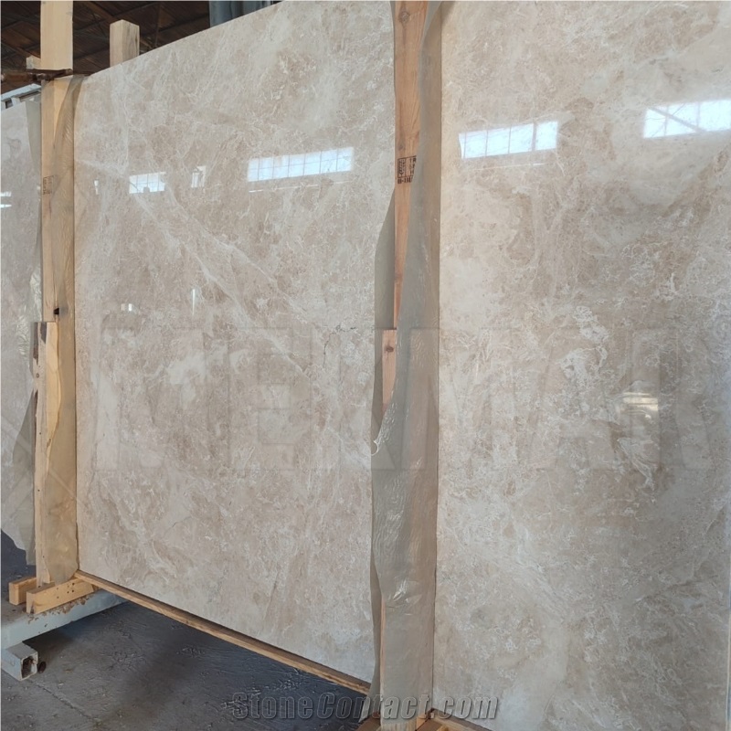 Cappuccino Light Marble Slab