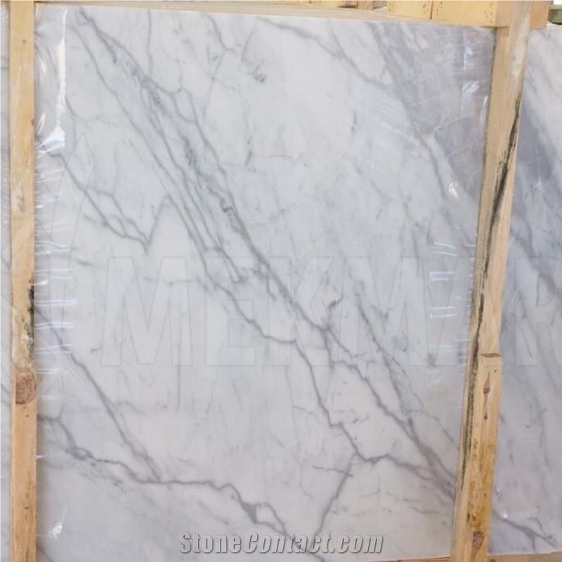 Carrara White Marble Slabs