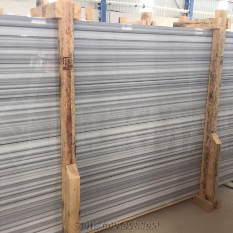 Equator White Marble Slab