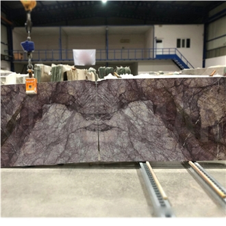 Lilac Dark Marble Slab