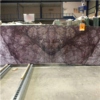 Lilac Dark Marble Slab