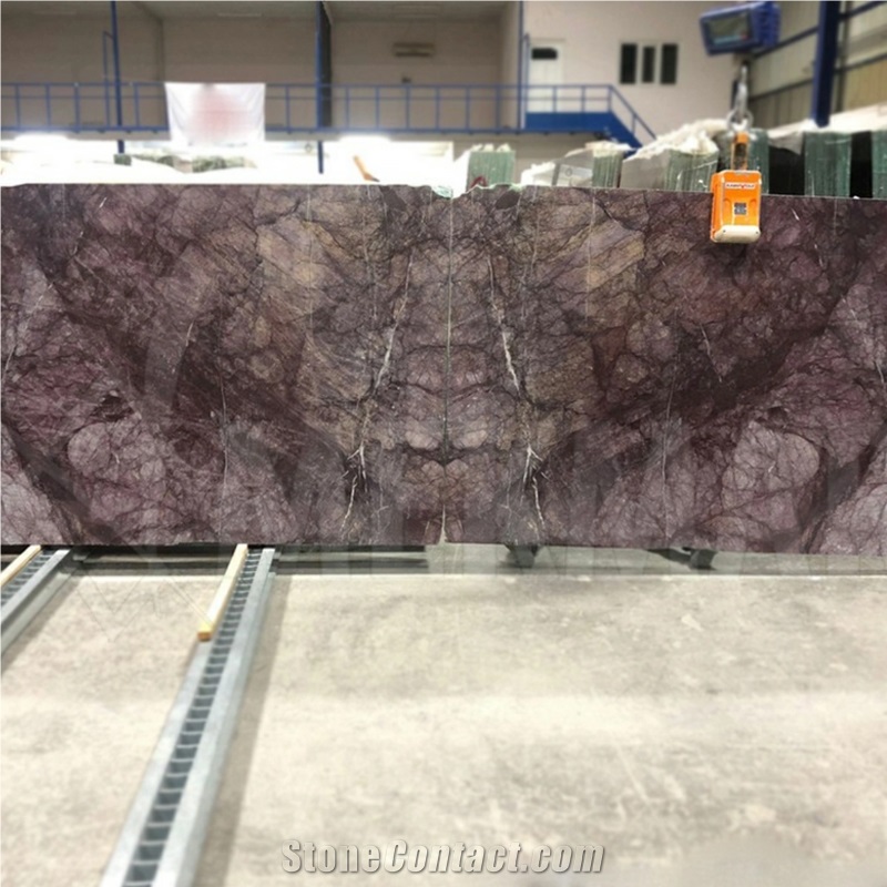Lilac Dark Marble Slab
