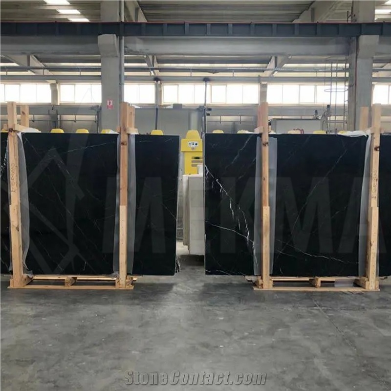 Nero Marquina Marble Slab