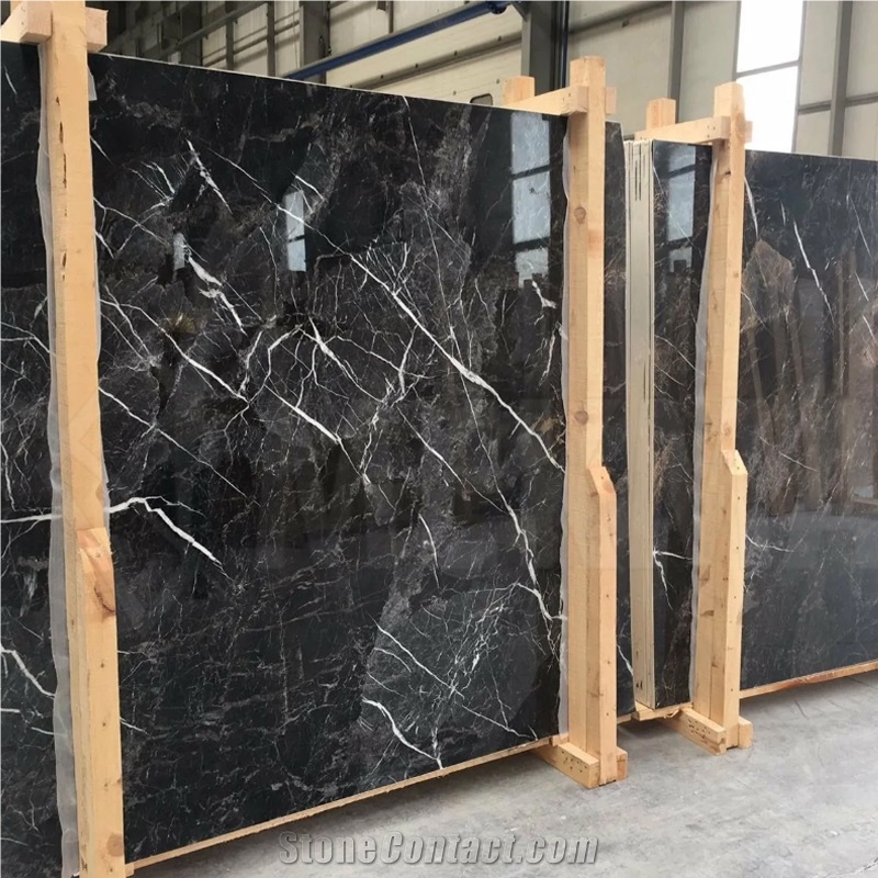 Nero Marquina Marble Slab