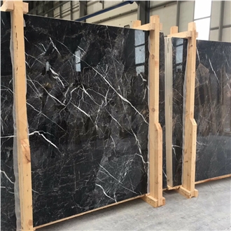 Nero Marquina Marble Slab