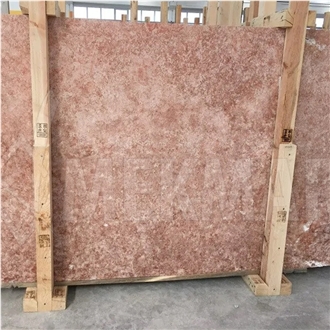 Red Travertine Slab