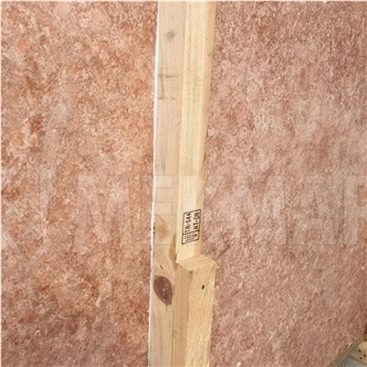 Red Travertine Slab