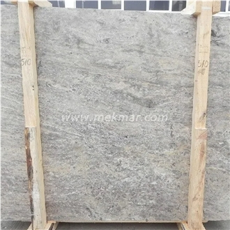 Silver Grey Travertine Slab
