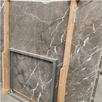 Storm Grey Marble Slab