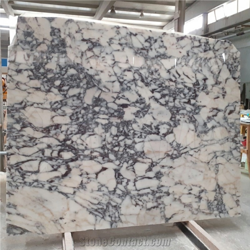 Sugar Violet Marble Slab Tiles