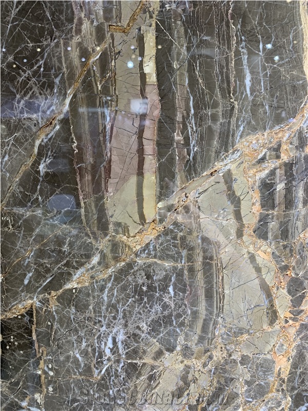 Icon Brown Marble Polished Slabs And Tiles