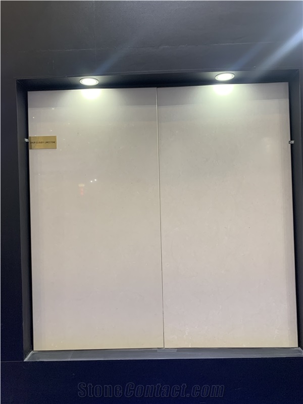 Onur Cloudy Limestone Slabs And Tiles