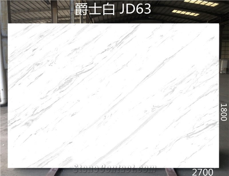 Best Price Volakas White JD Series Artificial Stone Slabs