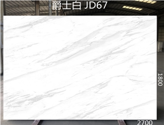 Best Price Volakas White JD Series Artificial Stone Slabs