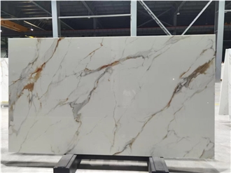 Calacatta Gold Pattern Nano Stone Slabs