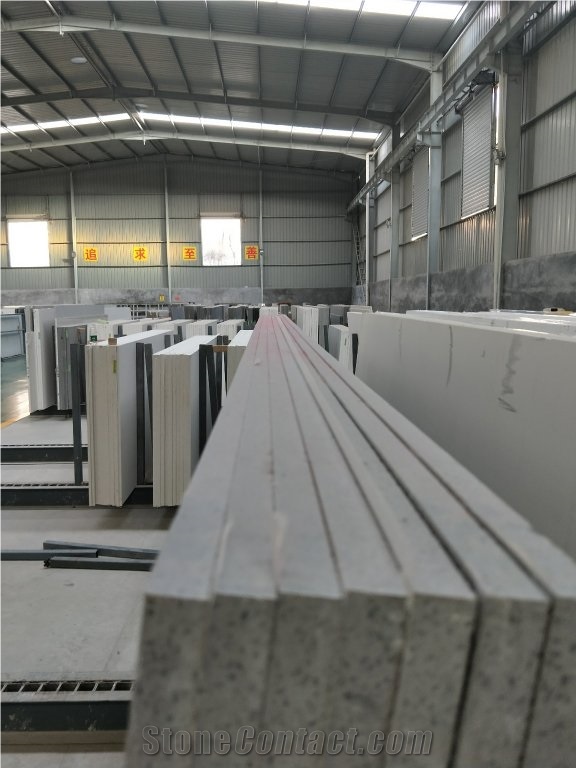 China Grey Quality-Ensured Cheap  Quartz Slabs For  Deco