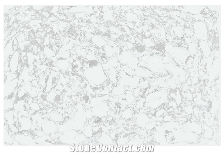 Full Body Artificial Calacatta Black Quartzslab