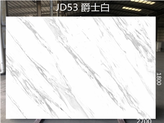 Hot Sale Pure White Volakas Quartz, Engineered Stone Artificial Stone Slabs