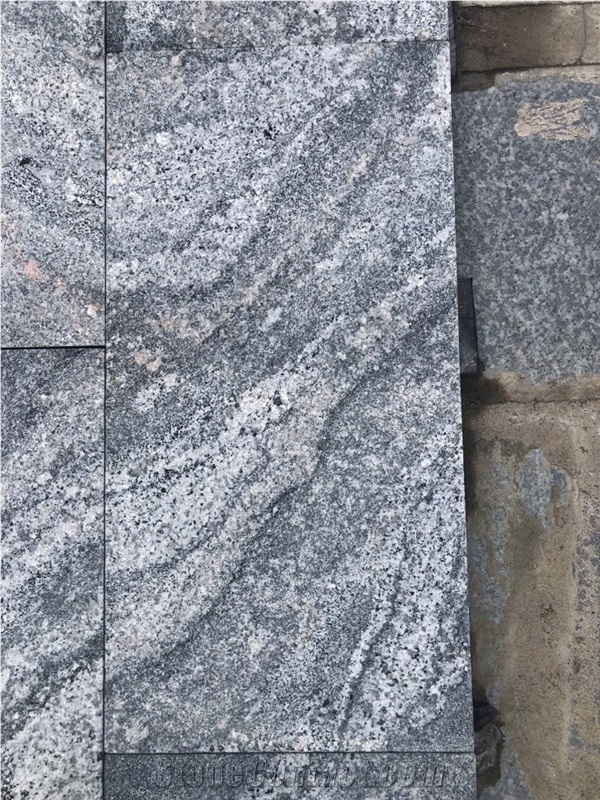 Pearl Cloudy - White Ice Granite  Tiles