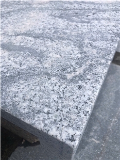 Pearl Cloudy - White Ice Granite  Tiles