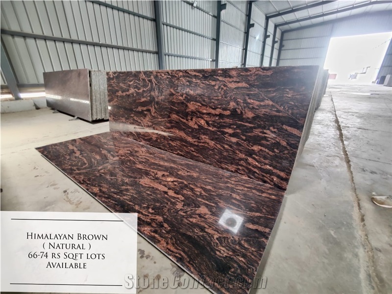Himalayan Brown Granite Slabs
