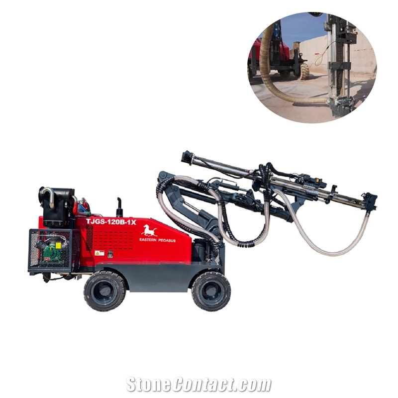 Wheel- Type Of Quarry Hydraulic Rig Drill Machine