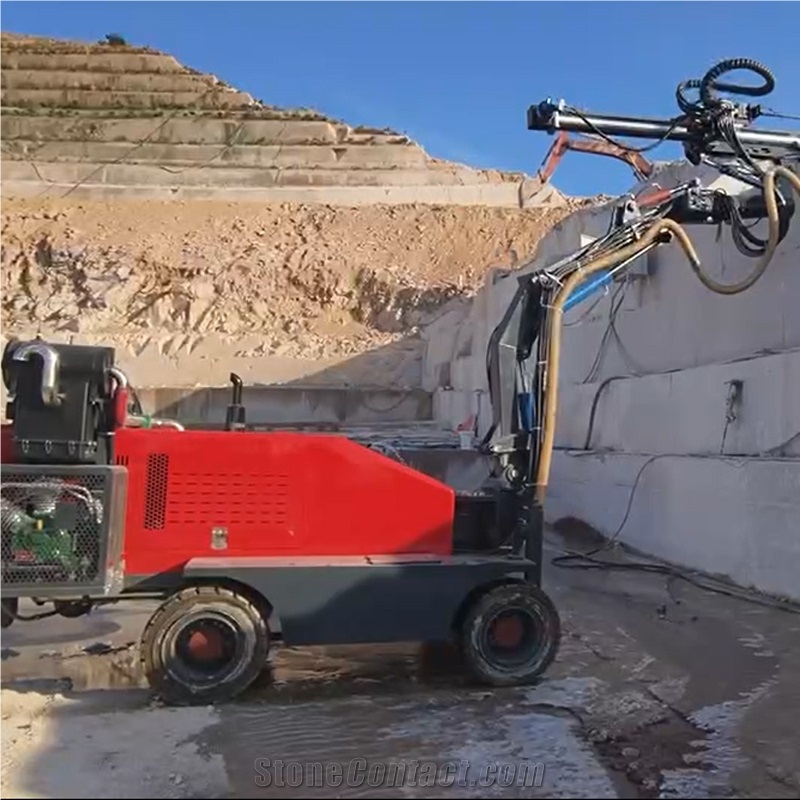 Wheel- Type Of Quarry Hydraulic Rig Drill Machine