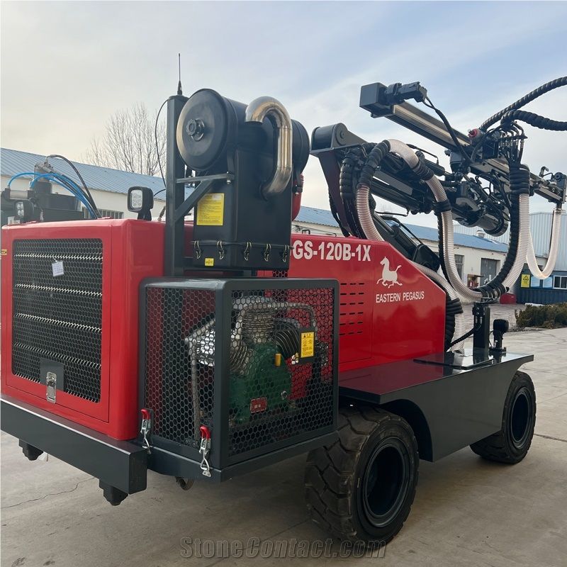 Wheel- Type Of Quarry Hydraulic Rig Drill Machine