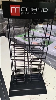 Coutertop Display Rack For Stone Sample