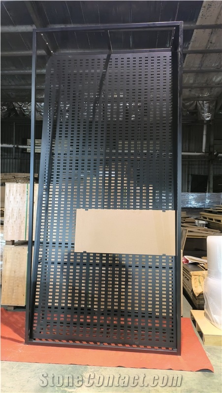 Hot Sell Stone Sample Display Rack-Black-N2003