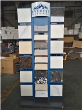 Quartz Marble Granite Sample Metal Rack For Showroom Quartz Marble Granite Sample Metal Rack For Showroom