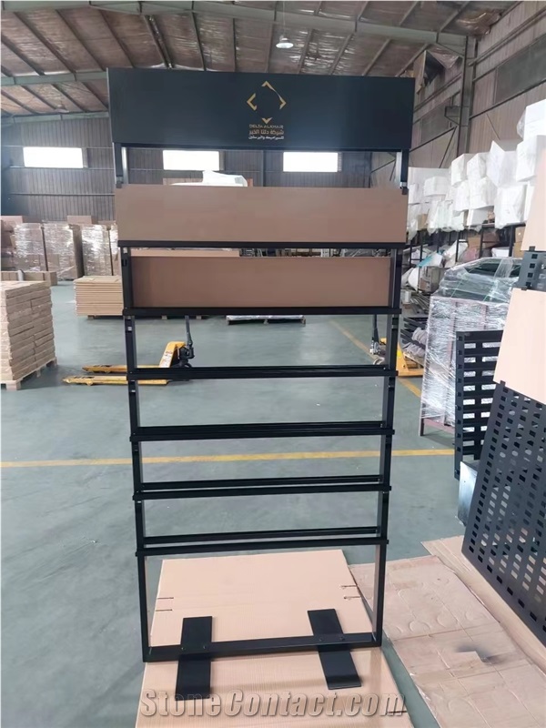 STONE DISPLAY STAND METAL SHOWROOM RACKS