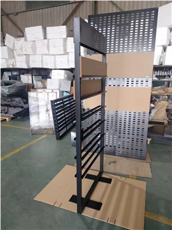 STONE DISPLAY STAND METAL SHOWROOM RACKS