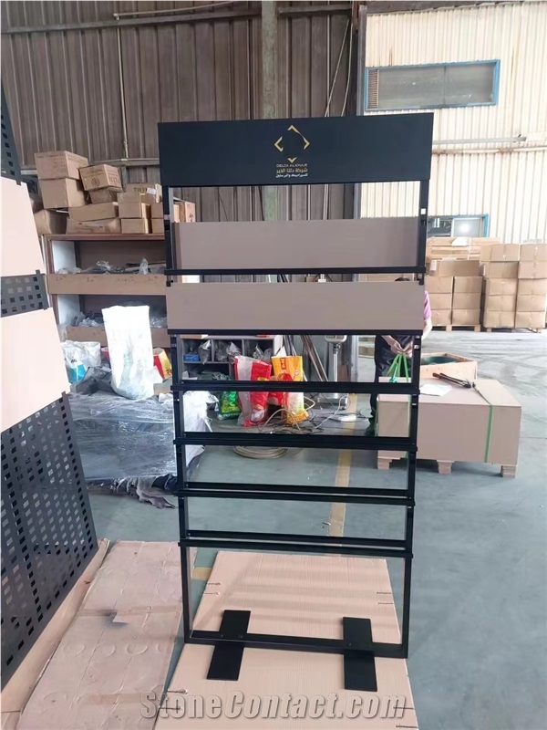 STONE DISPLAY STAND METAL SHOWROOM RACKS