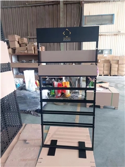 STONE DISPLAY STAND METAL SHOWROOM RACKS