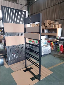 STONE DISPLAY STAND METAL SHOWROOM RACKS