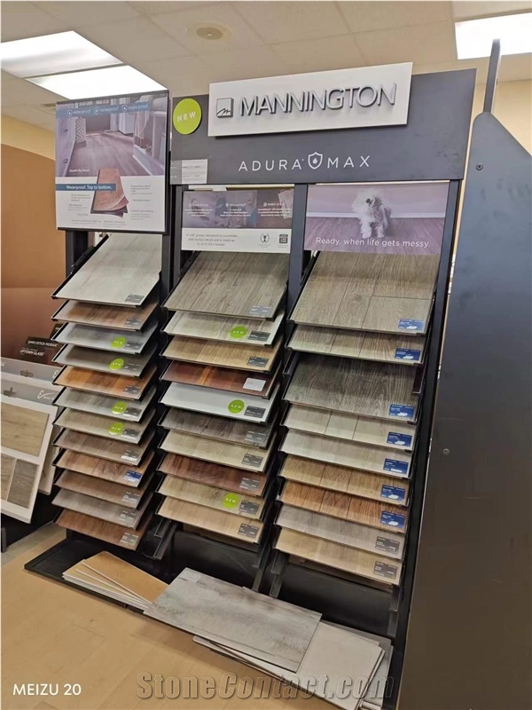 Timber Sample Cases, Metal Display Rack For Wood
