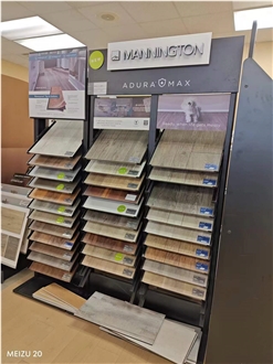 Timber Sample Cases, Metal Display Rack For Wood