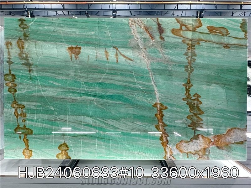 Ibere Sauipe  Quartzite Slabs With Yellow Vein