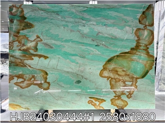Ibere Sauipe  Quartzite Slabs With Yellow Vein